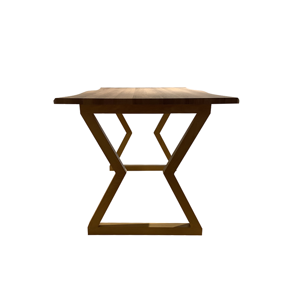 SDT-8885ダイニング（140天板）ナチュラル×（脚... - 3