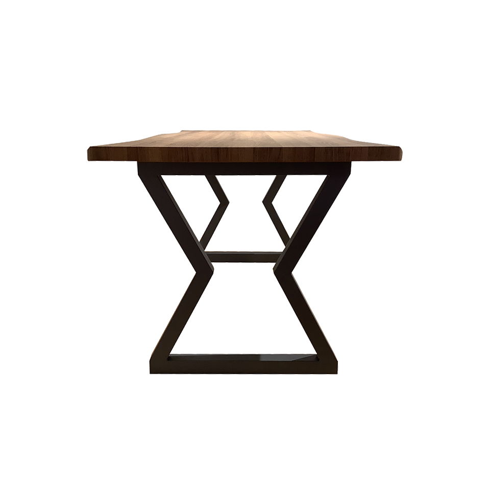 SDT-8885ダイニング（160天板）ナチュラル×（脚... - 3