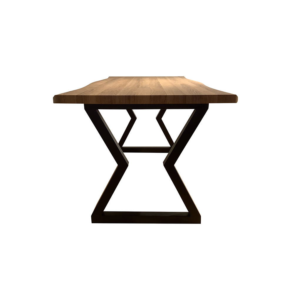 SDT-8885ダイニング（160天板）ナチュラル×（脚... - 3