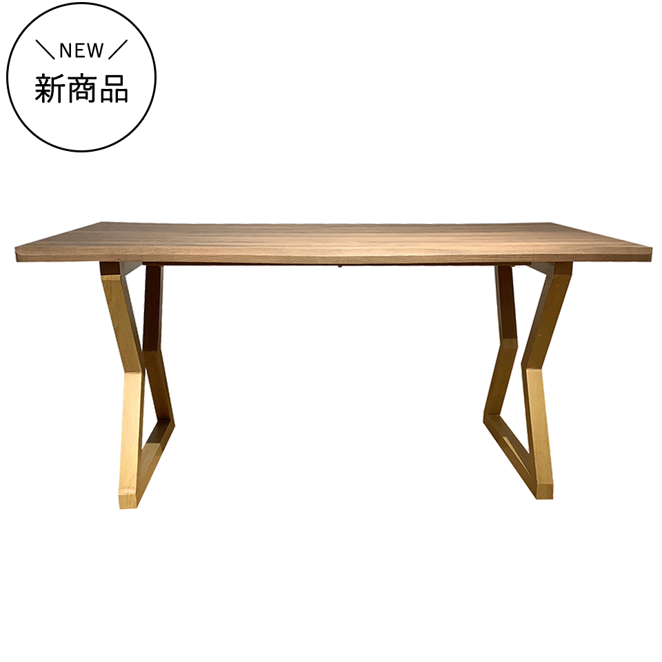 SDT-8885ダイニング（160天板）ナチュラル×（脚...