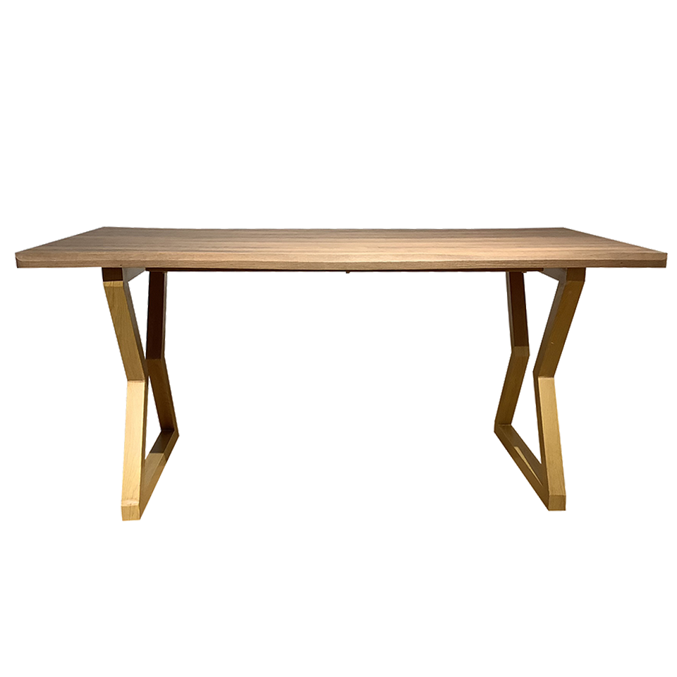 SDT-8885ダイニング（160天板）ナチュラル×（脚... - 2