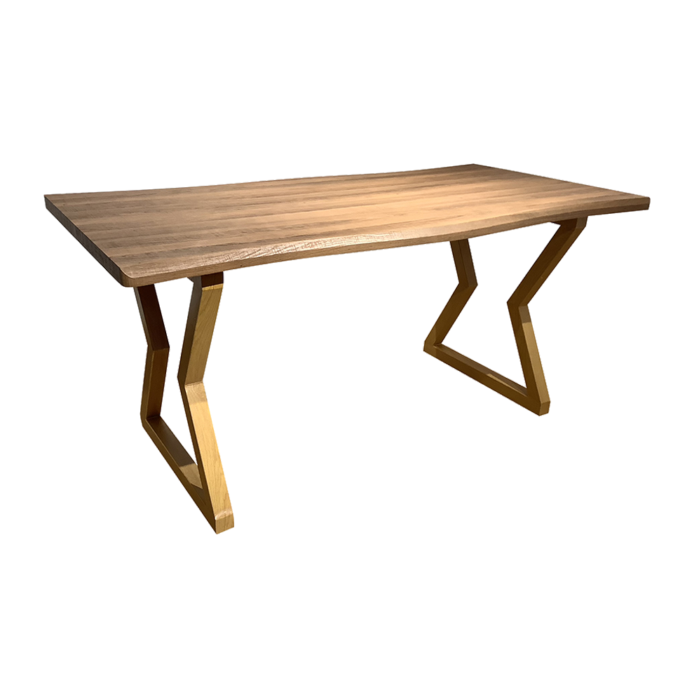 SDT-8885ダイニング（160天板）ナチュラル×（脚... - 4