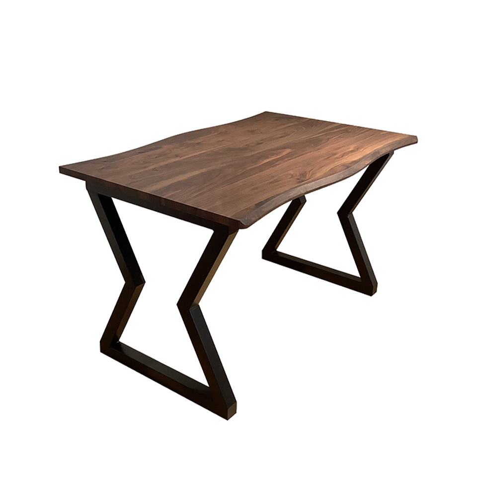 SDT-8885ダイニング（120天板）ウォールナット×... - 4