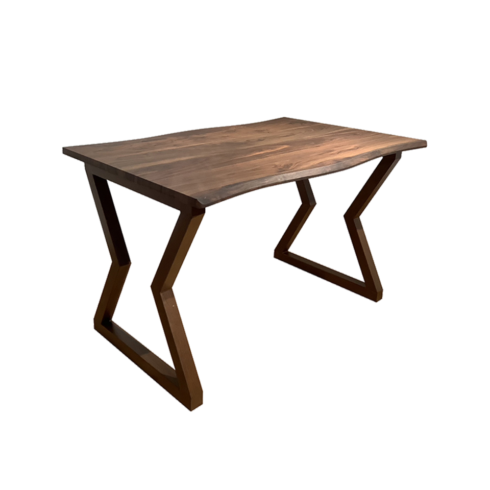 SDT-8885ダイニング（120天板）ウォールナット×... - 4