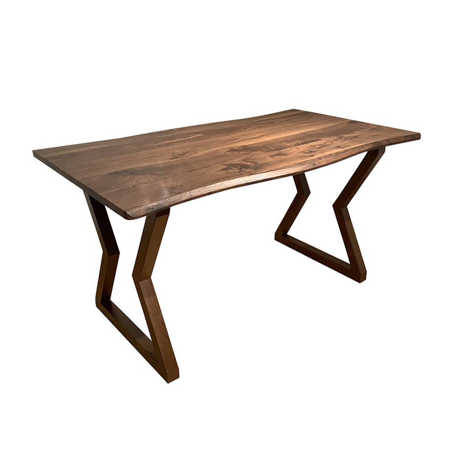 SDT-8885ダイニング（140天板）ウォールナット×... - 4