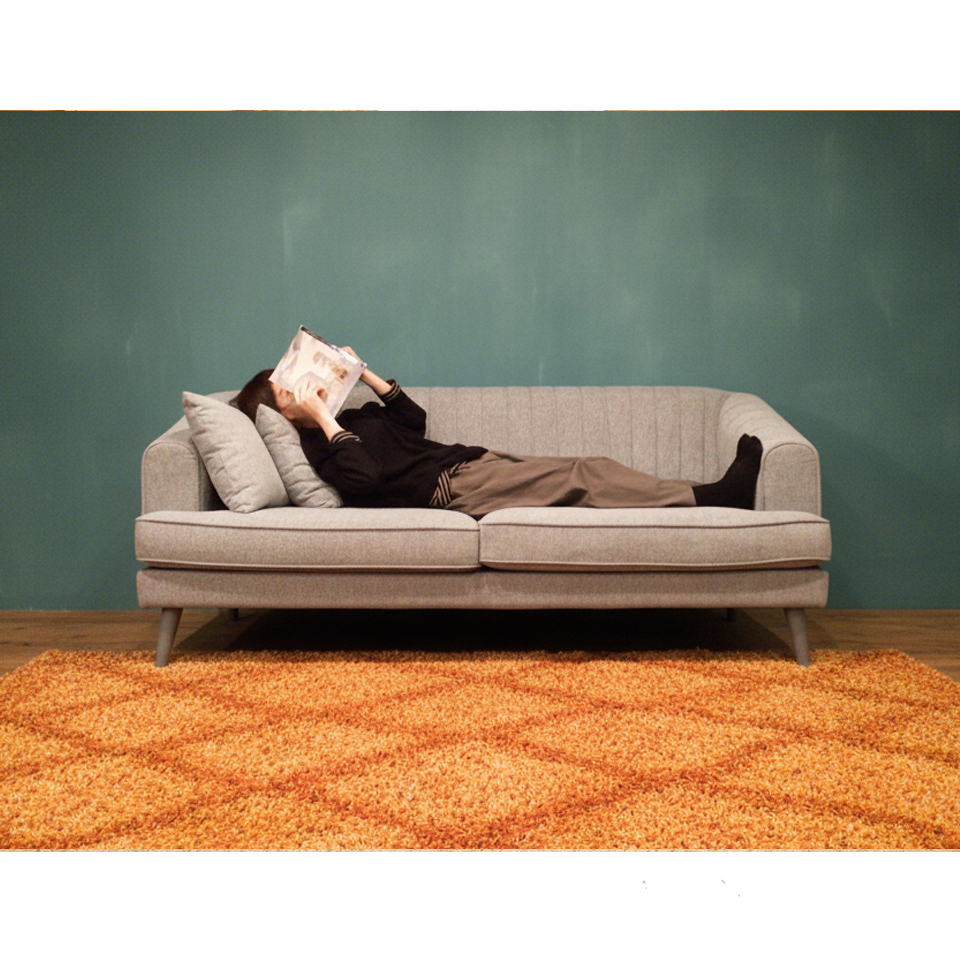 ソファSANTE 3人掛けグレー - 7