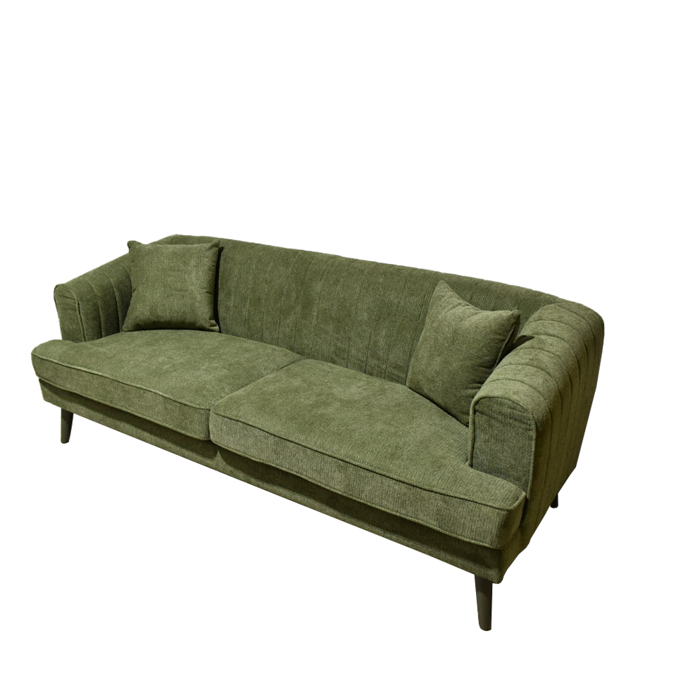 ソファSANTE 3人掛けグリーン - 3