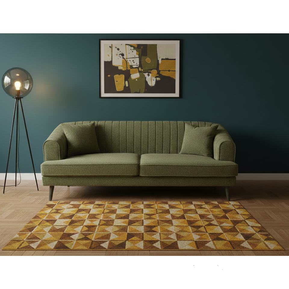 ソファSANTE 3人掛けグリーン - 9