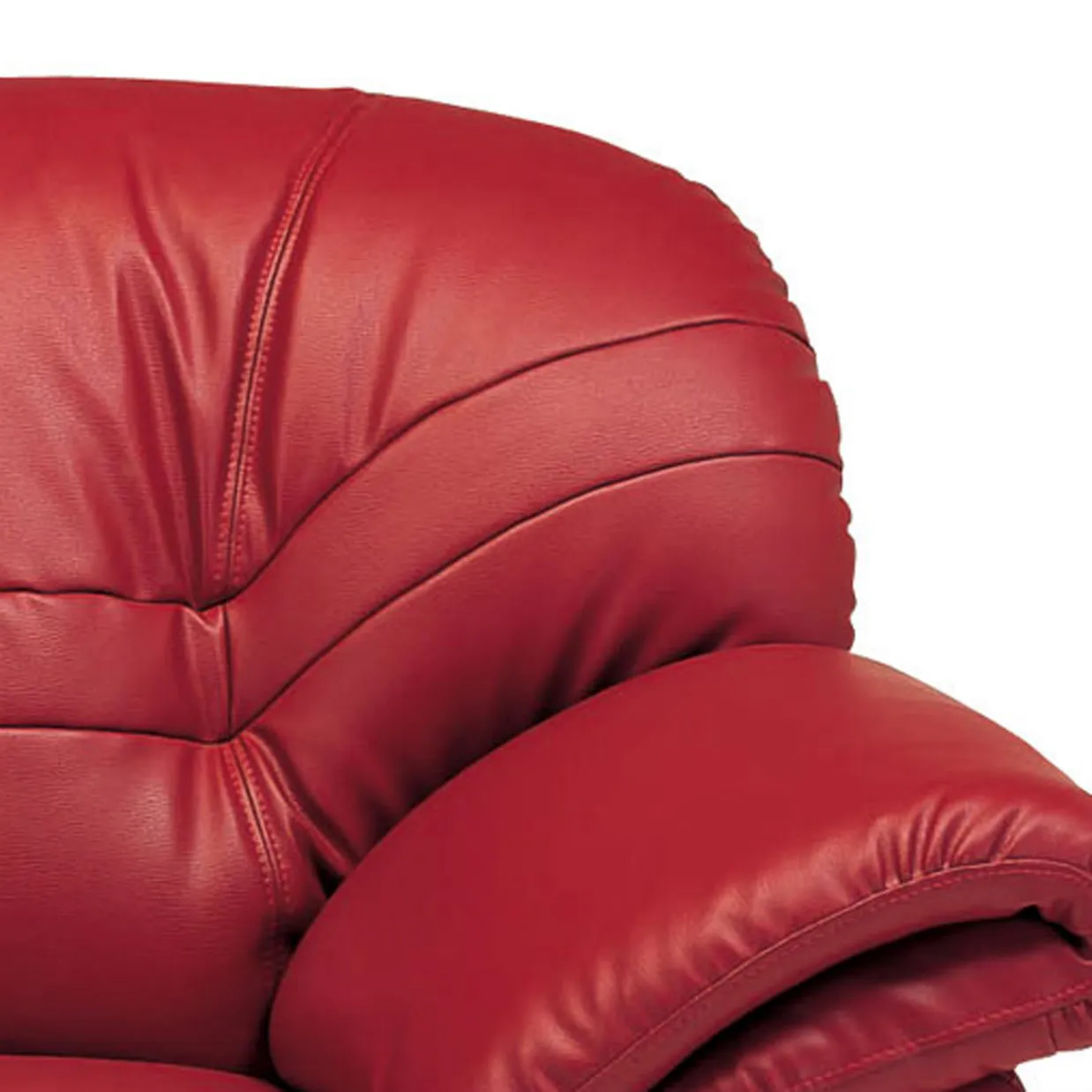 ソファバルセロナ 1人掛けレッド - 3