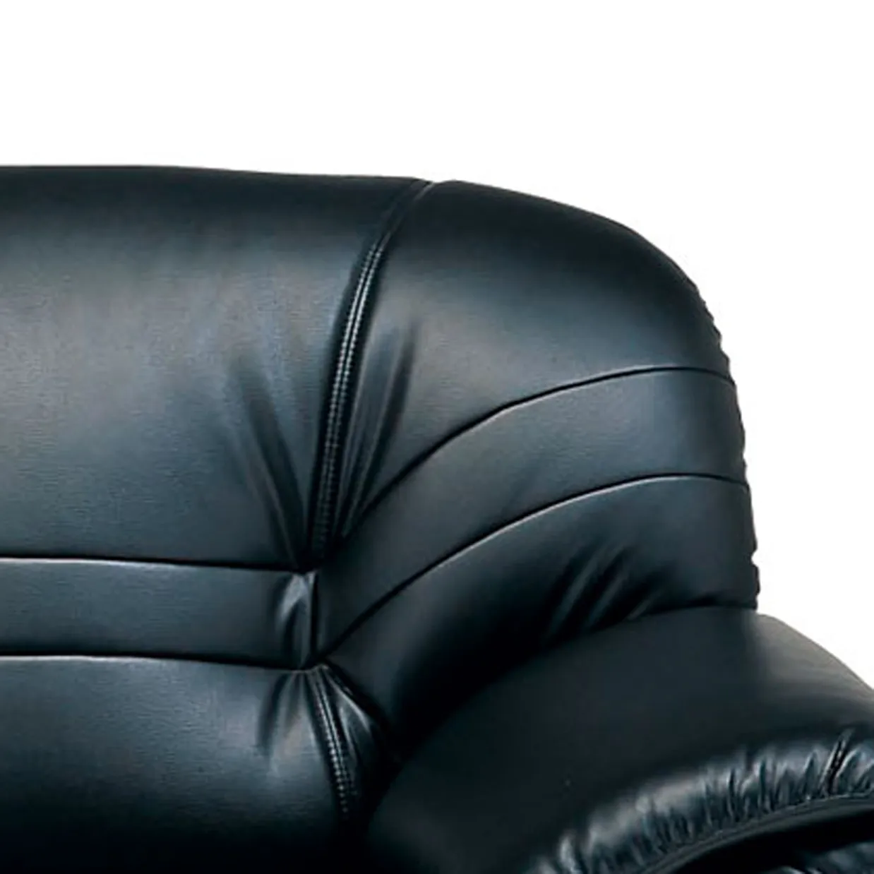 ソファバルセロナ 2人掛けブラック - 3