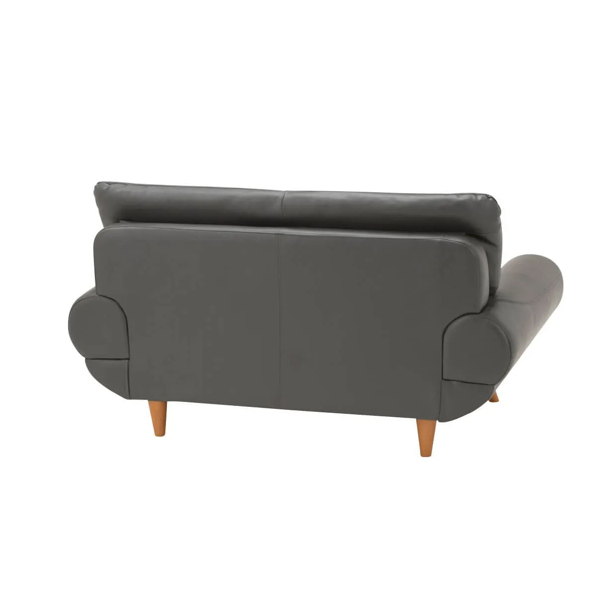 ソファ【本革】PS 2人掛けダークグレー - 3