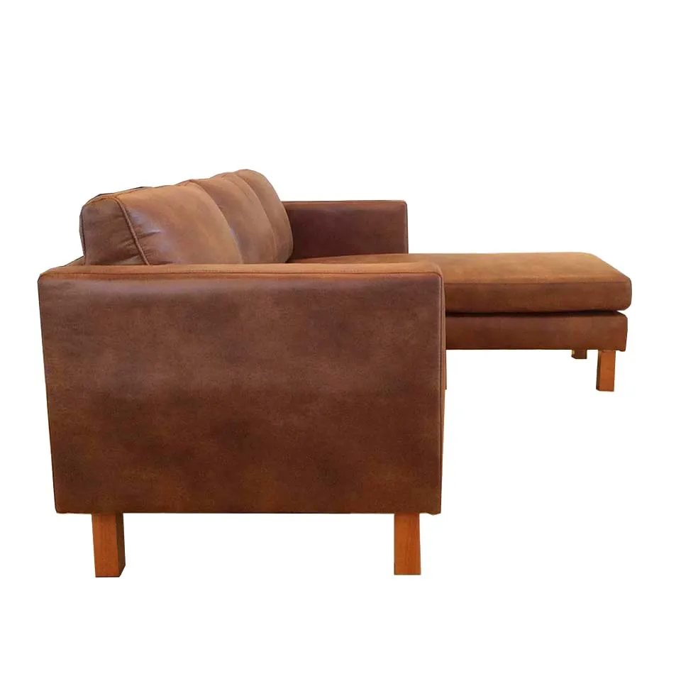 ソファNEW ANGLEチョコレート - 3