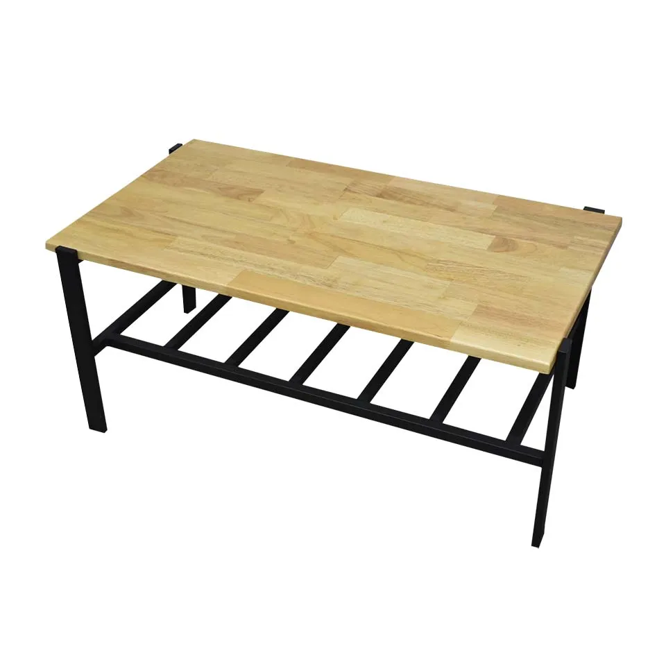 センターテーブルBF8470ナチュラル/ブラック - 2