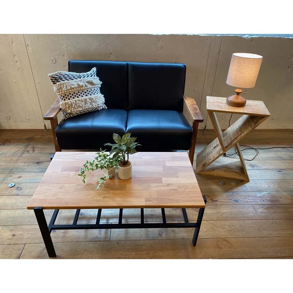 センターテーブルBF8470ナチュラル/ブラック - 6