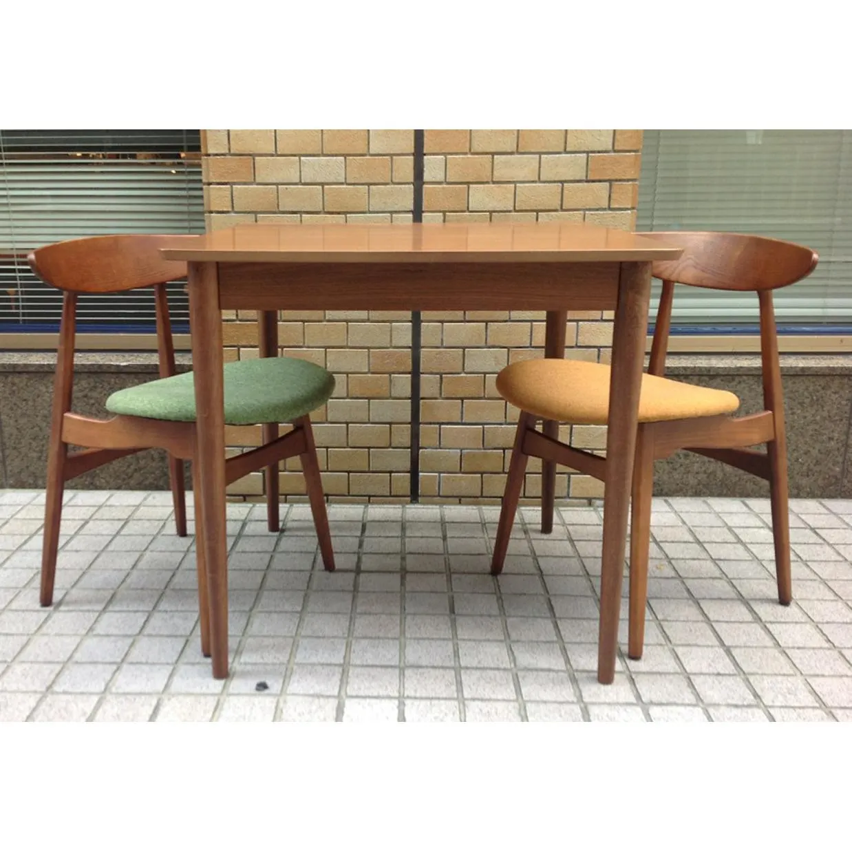 チェアRY54ウォールナット/グリーン - 6