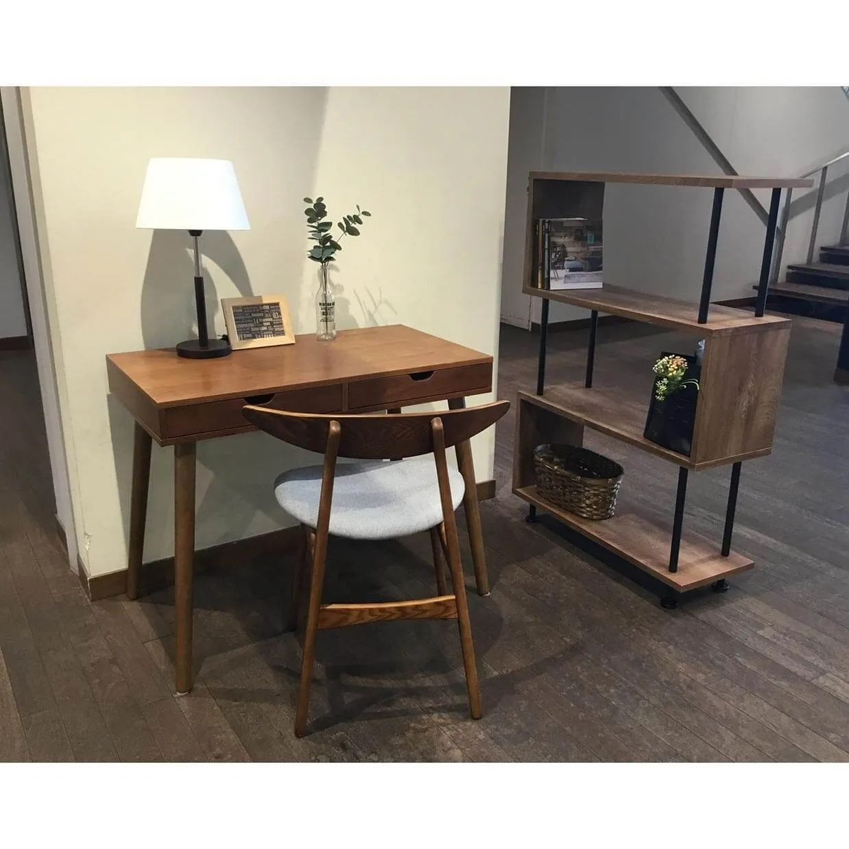 チェアRY54ウォールナット/グレイ - 5