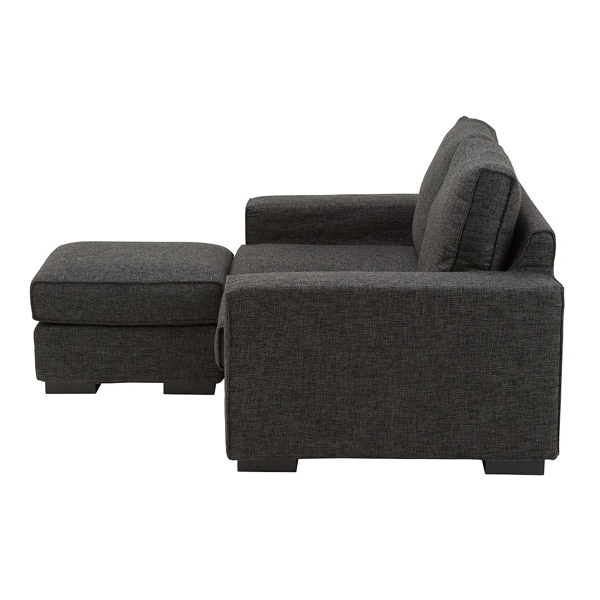 ソファTD9811A 2人掛けセット（オットマン付き）【送料・開梱... - 2