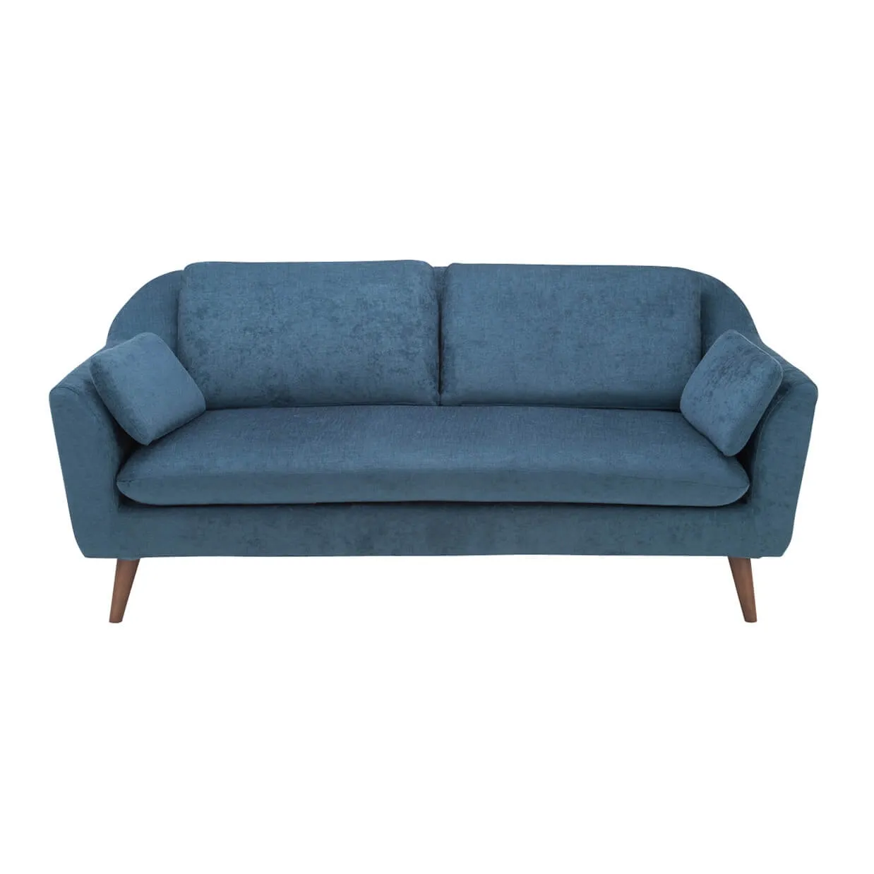 ソファTD7903 3人掛けブルー - 2