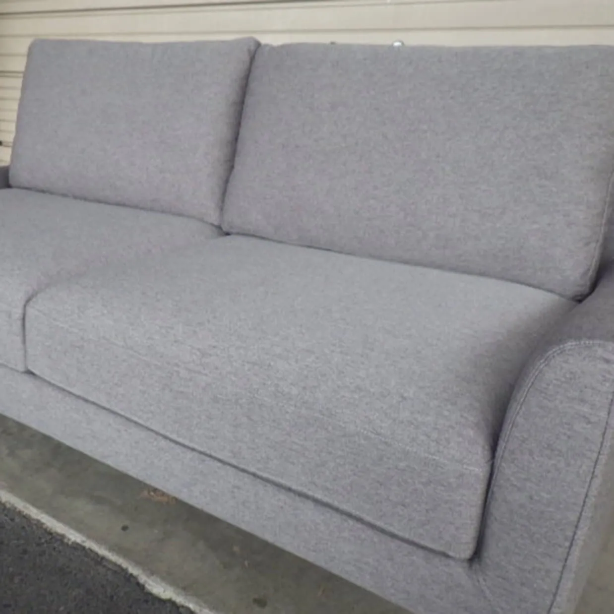 ソファTD2905 3人掛けグレー - 6