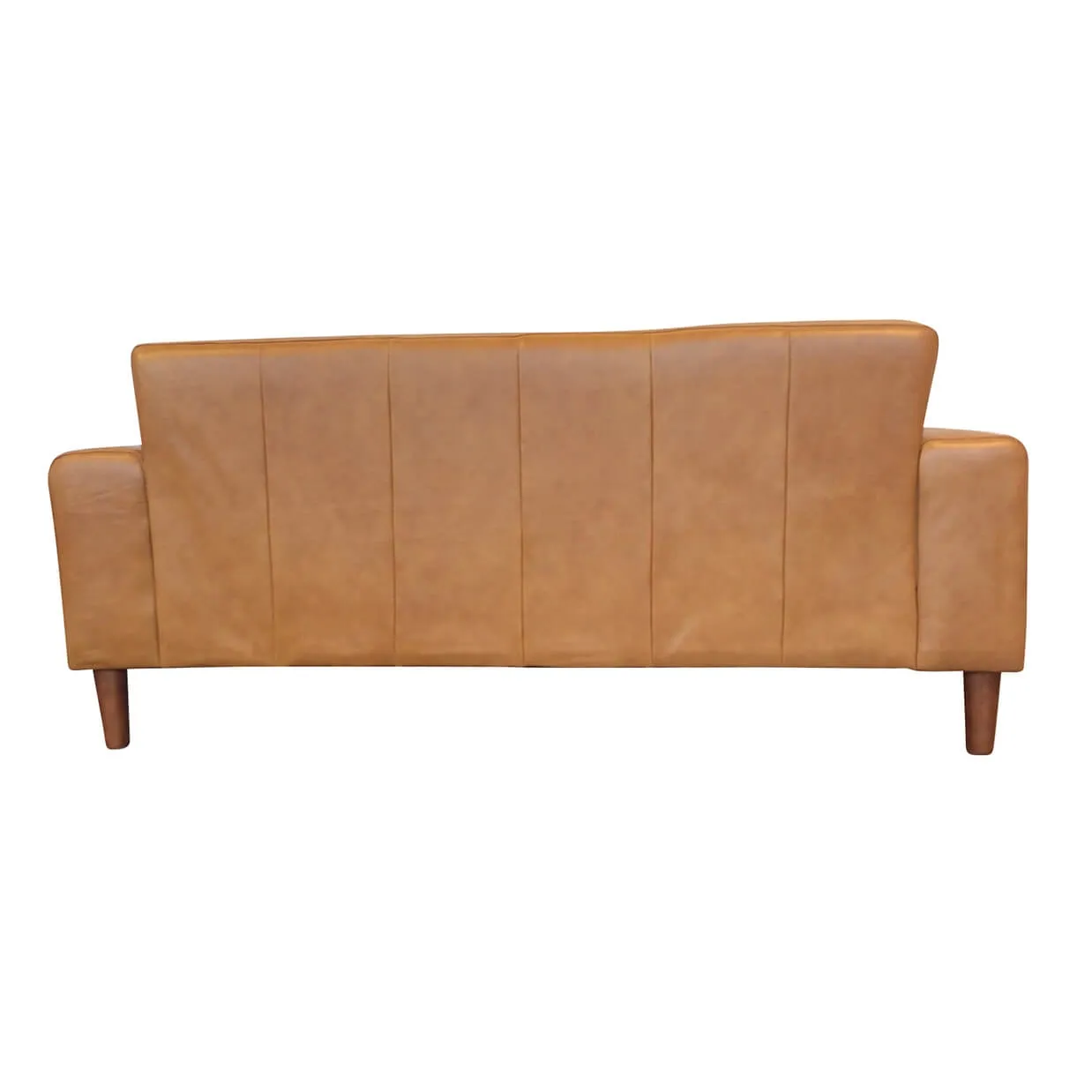 ソファ【本革】HY7311D 3人掛けキャメル - 3