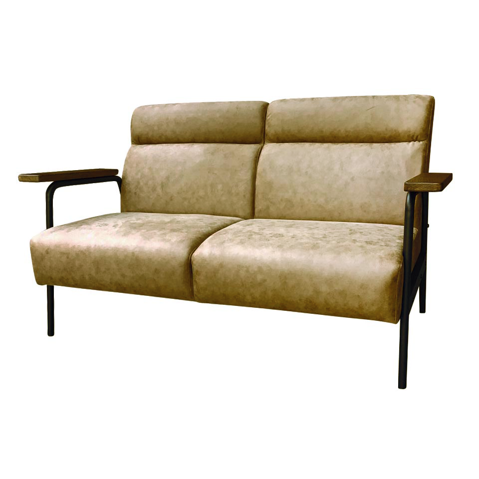 ソファNC728A 2人掛けライトブラウン - 2