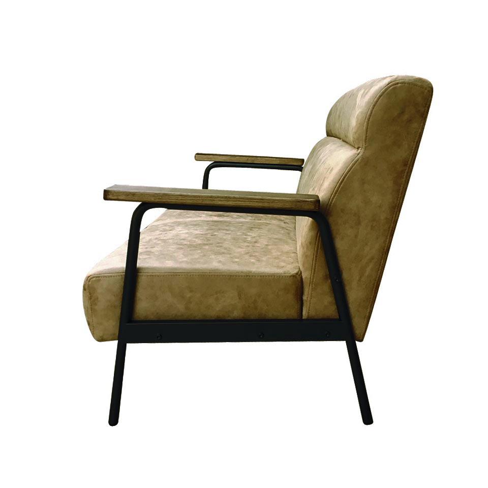 ソファNC728A 2人掛けライトブラウン - 3