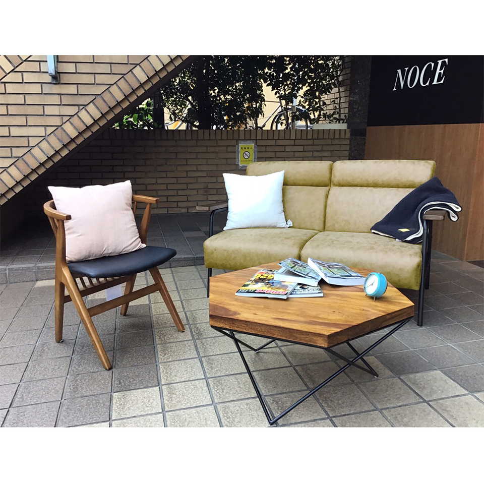 ソファNC728A 2人掛けライトブラウン - 6