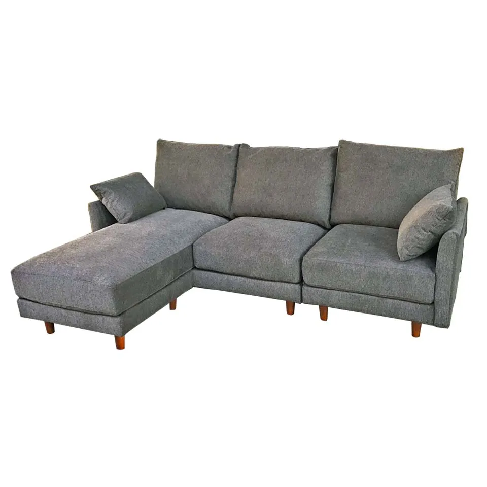 カウチソファMILOグレー - 2