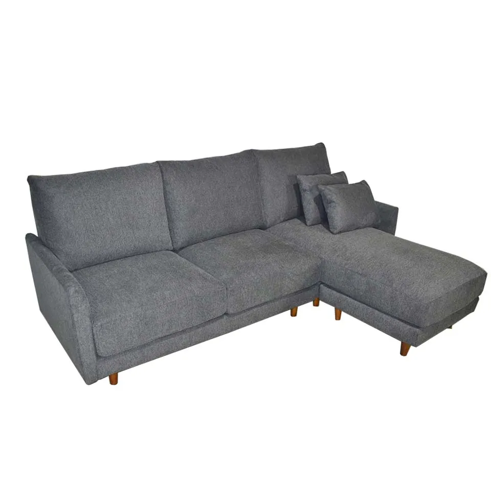 カウチソファMILOグレー - 3