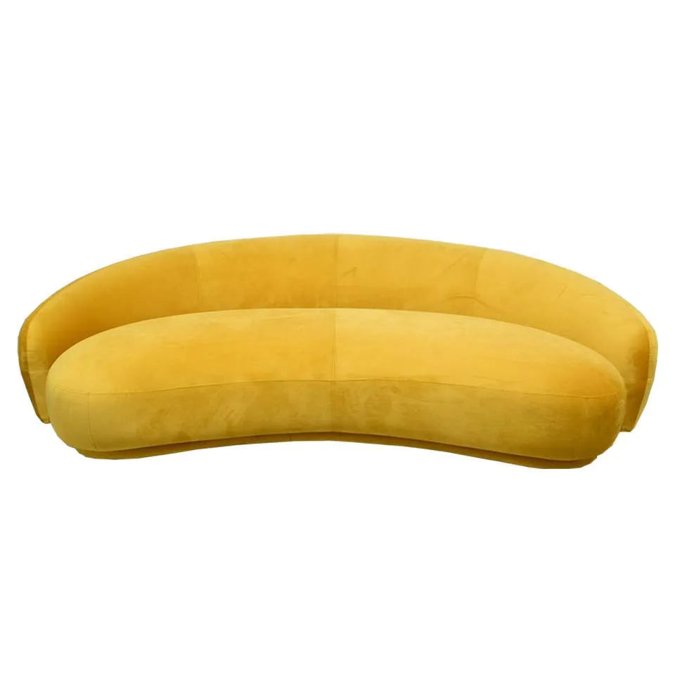 ソファBEANS 3人掛けイエロー - 2