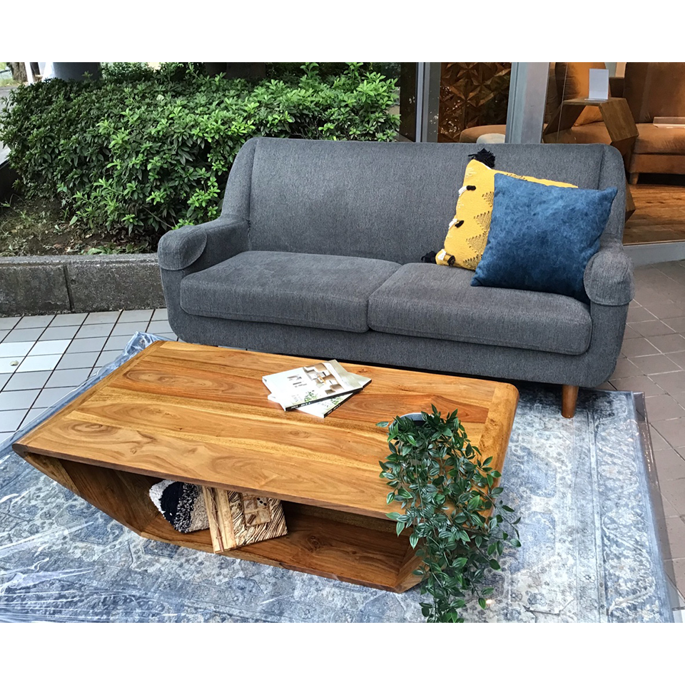 ソファHY2691 3人掛けグレー - 6