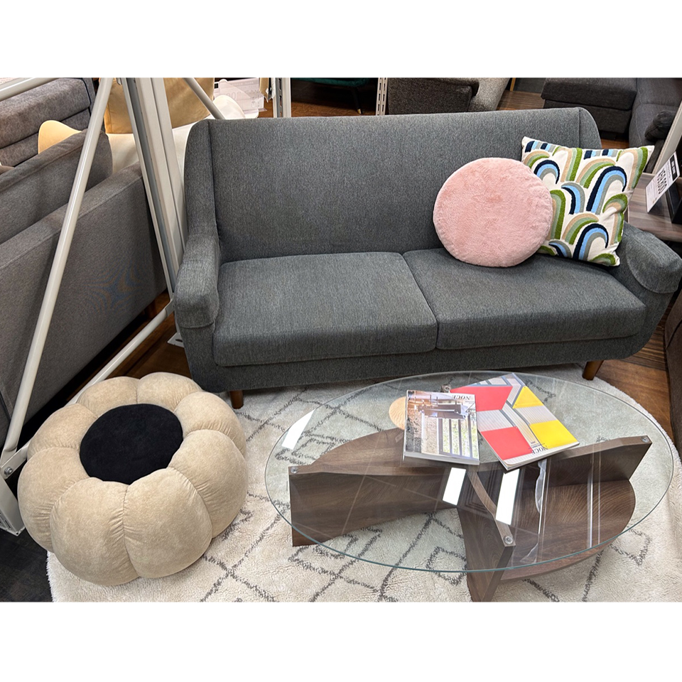 ソファHY2691 3人掛けグレー - 8