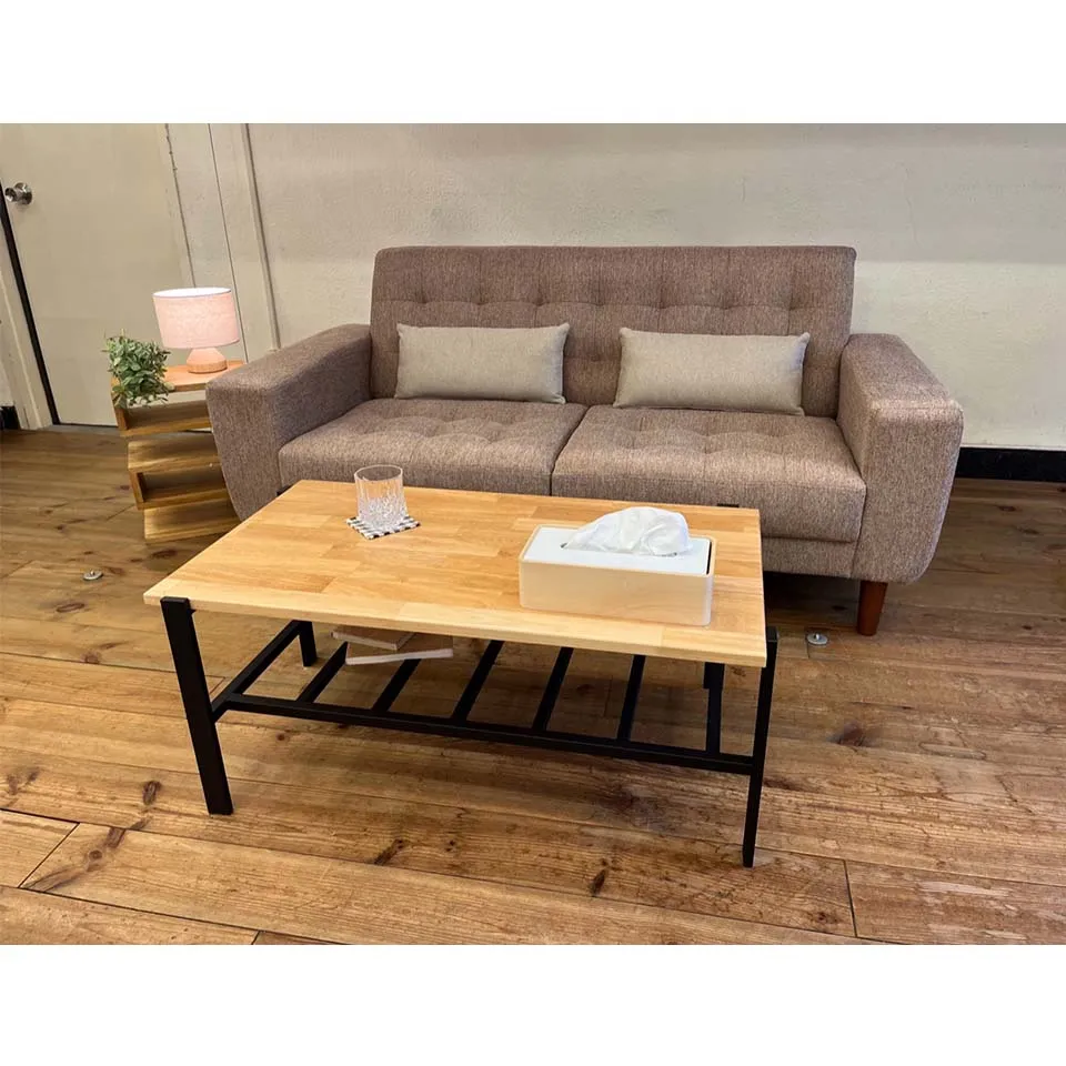 ソファHY7314 2人掛けライトブラウン - 5