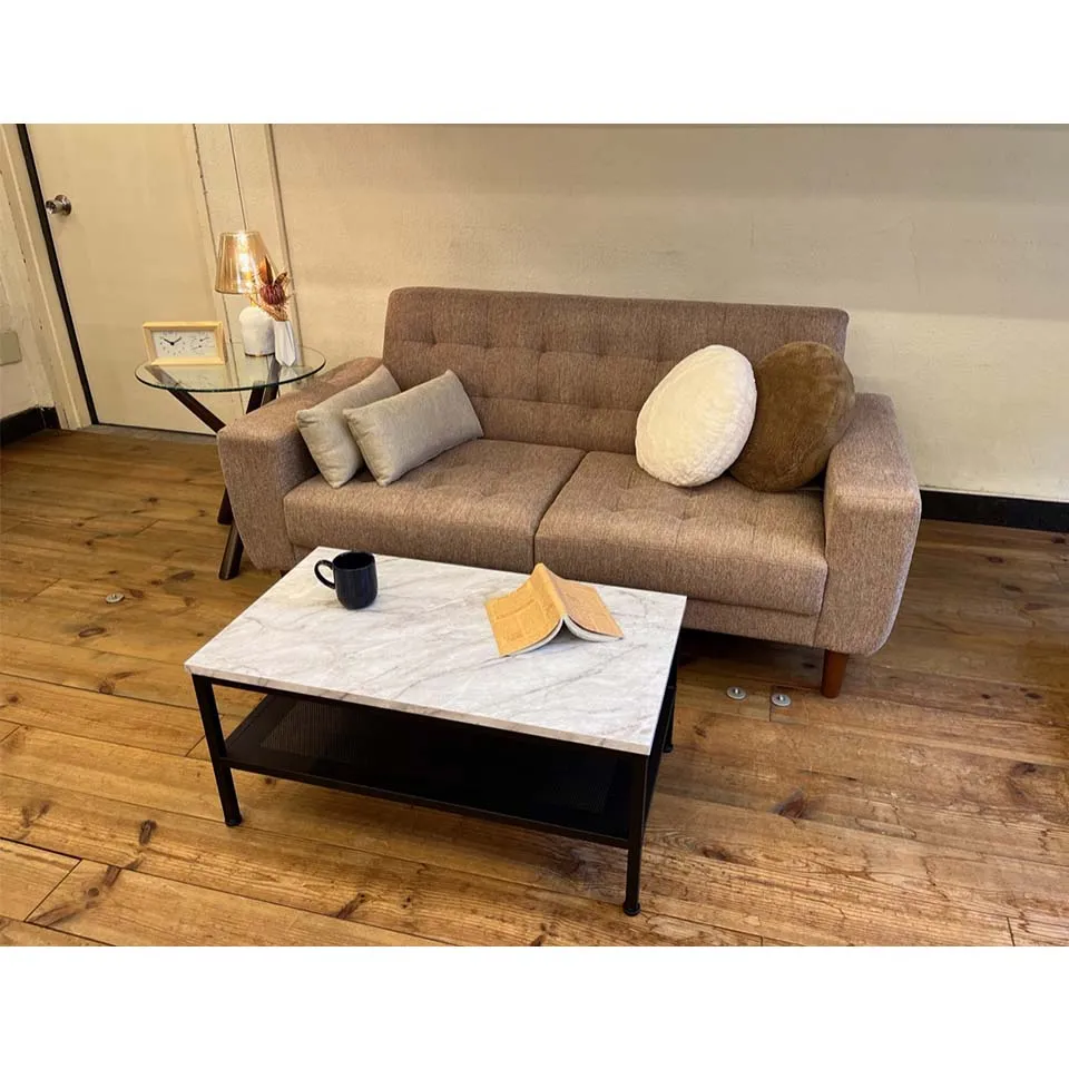 ソファHY7314 2人掛けライトブラウン - 6