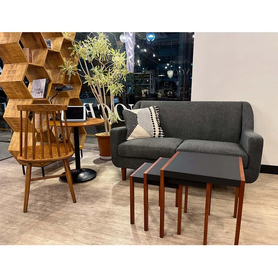 ソファHY2691 2人掛けグレー - 6