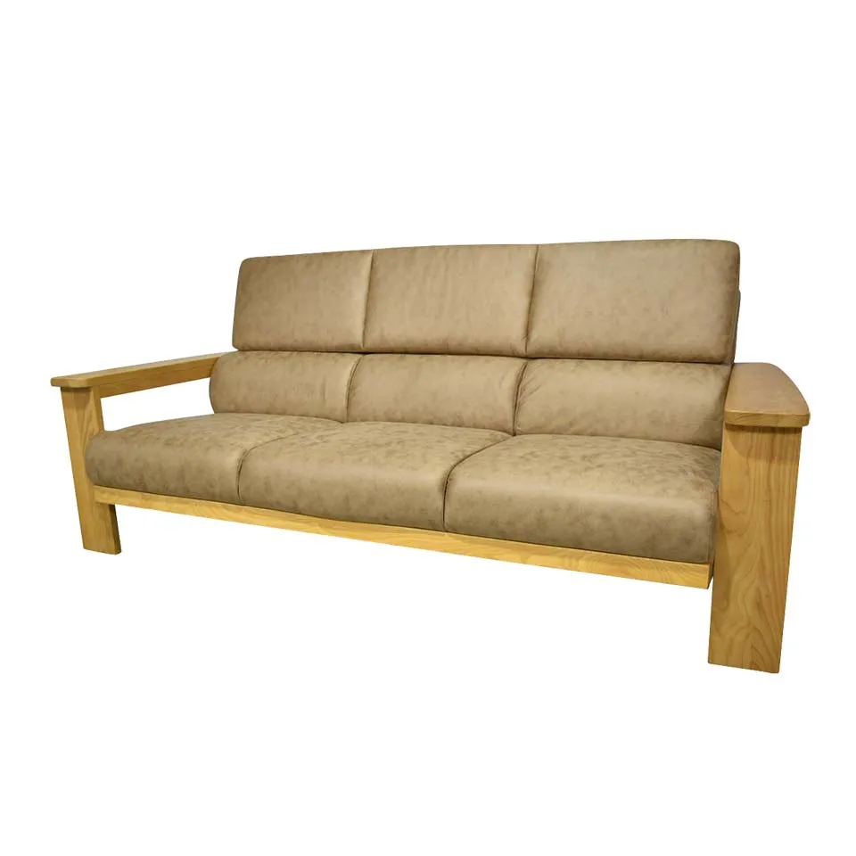 ソファNC779 3人掛けライトブラウン/... - 2