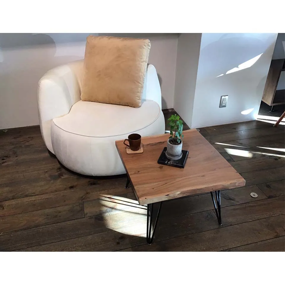 ソファCIRCLE 1人掛けホワイト/ライト... - 7