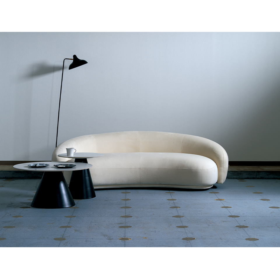 ソファBEANS 3人掛けベージュ