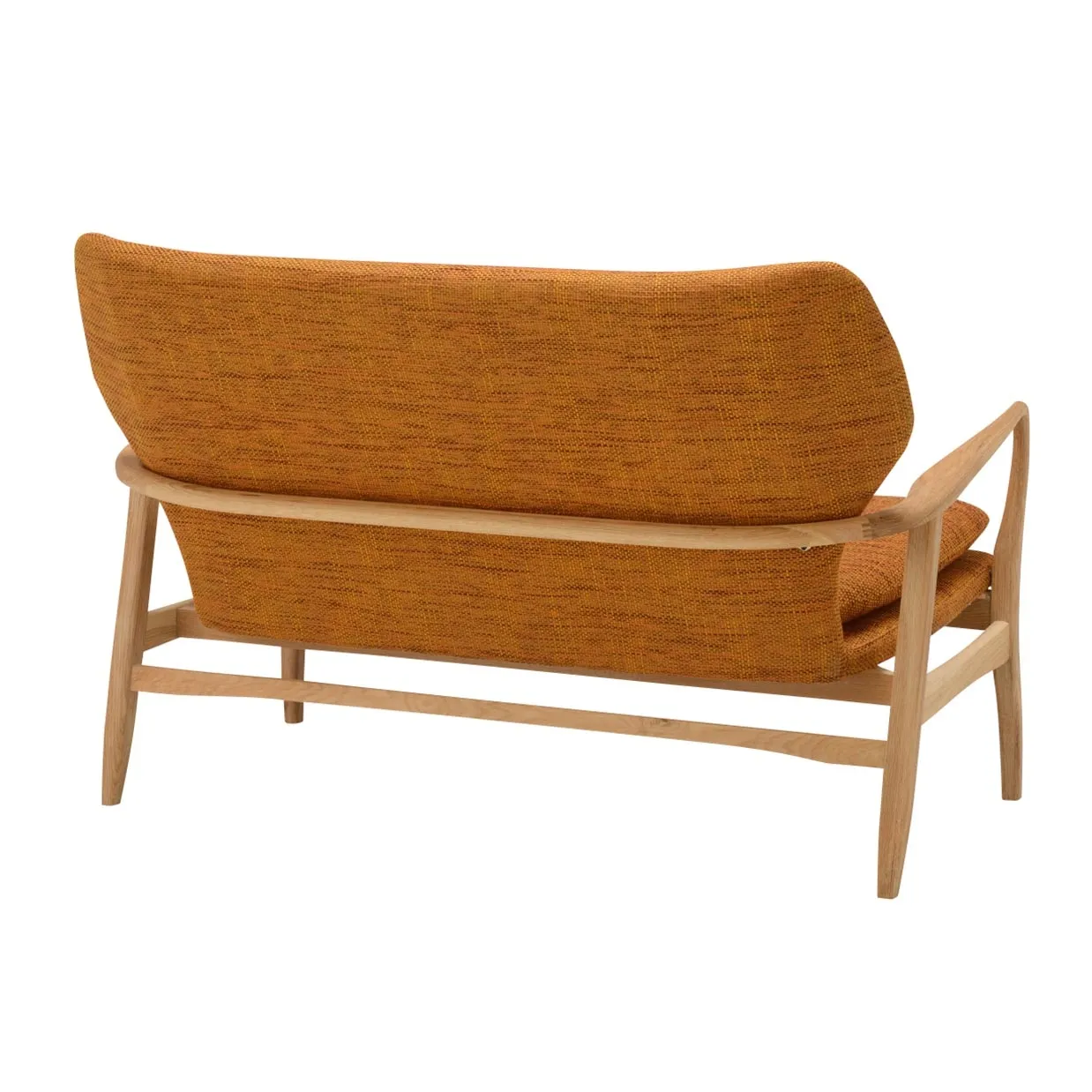 ソファMKDS 2人掛けオレンジ - 4