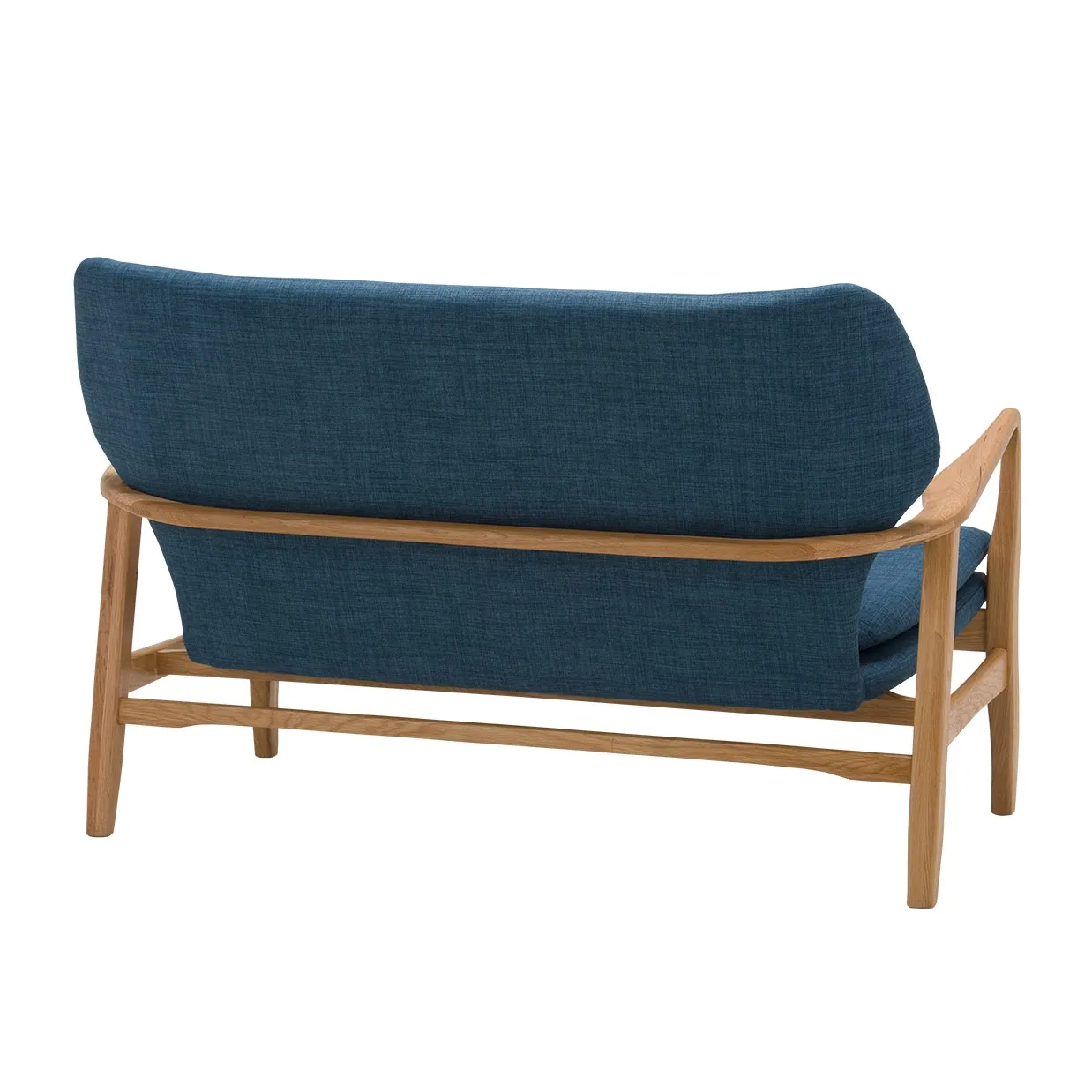 ソファMKDS 2人掛けブルー - 4