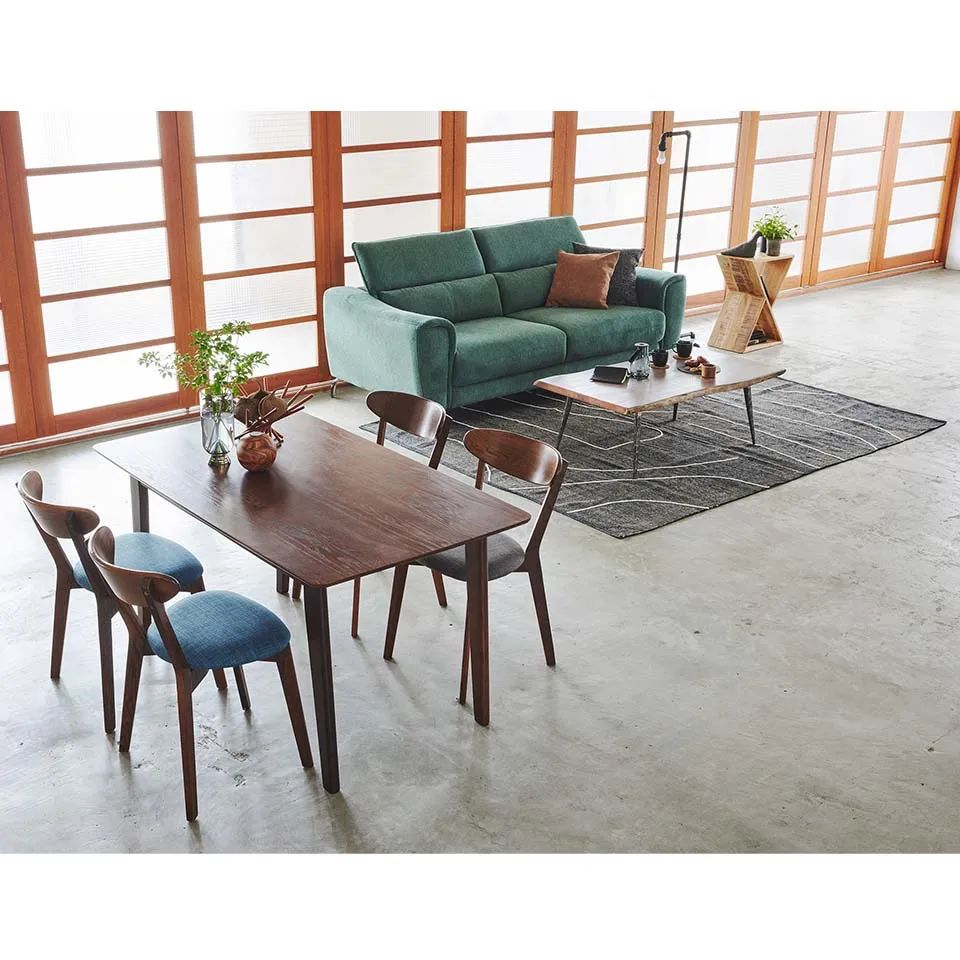 ダイニングテーブルMK1T4Cウォールナット無垢 - 8