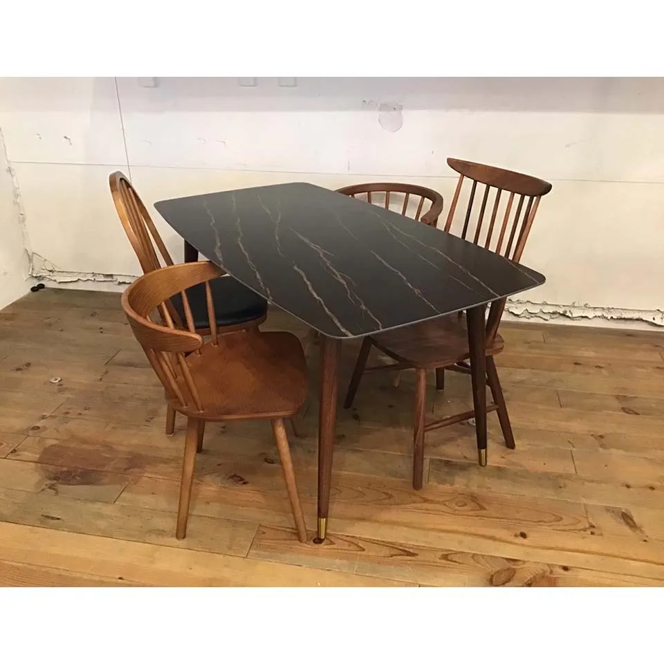 超優秀セラミック素材のダイニングテーブル MK-YBCZ09【送料... - 9