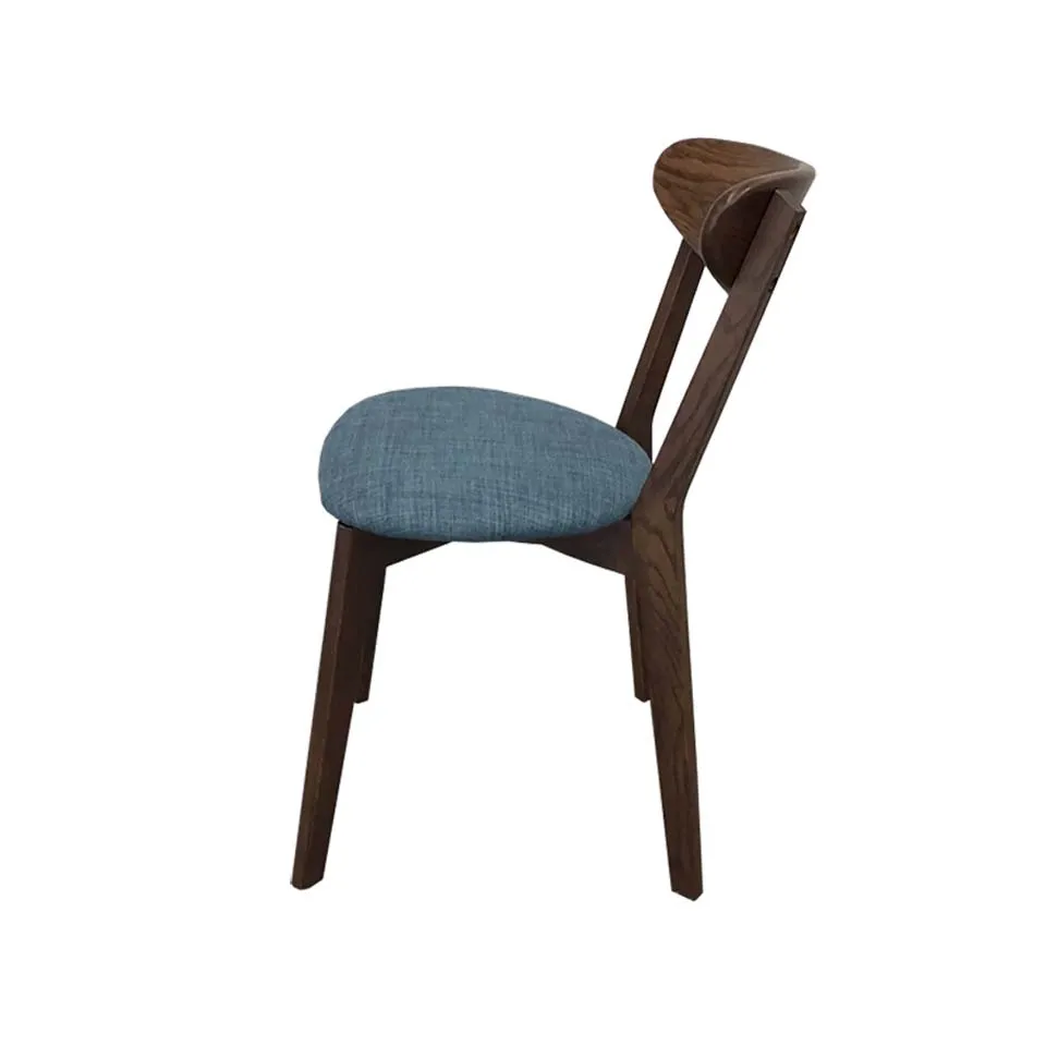 チェアMK1T4Cブルー/ウォールナット - 3