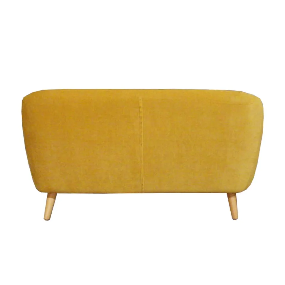 ソファALEXIA 2人掛けNEWイエロー - 5