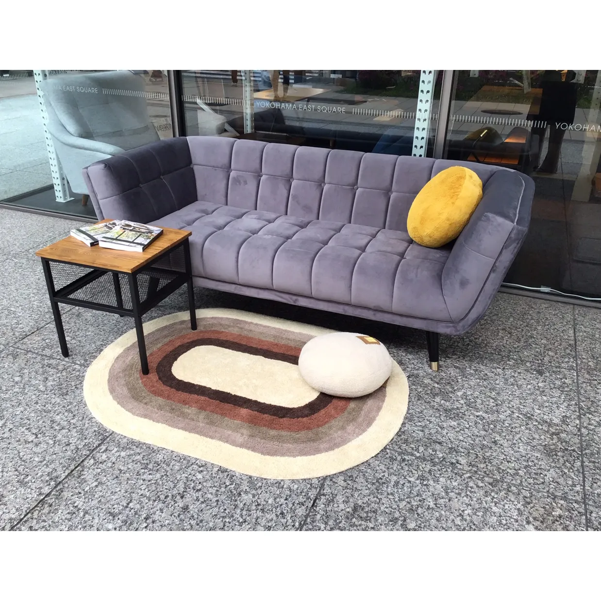 ソファOXFORDグレー - 5