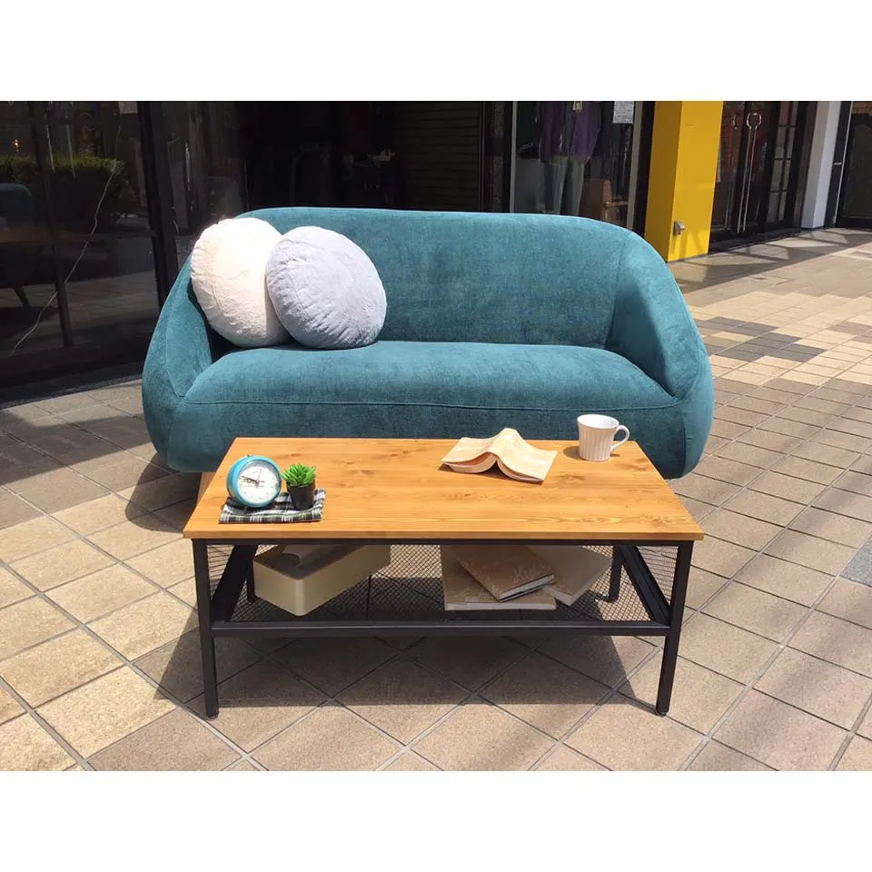 ソファALEXIA 2人掛けピーコックグリーン - 6