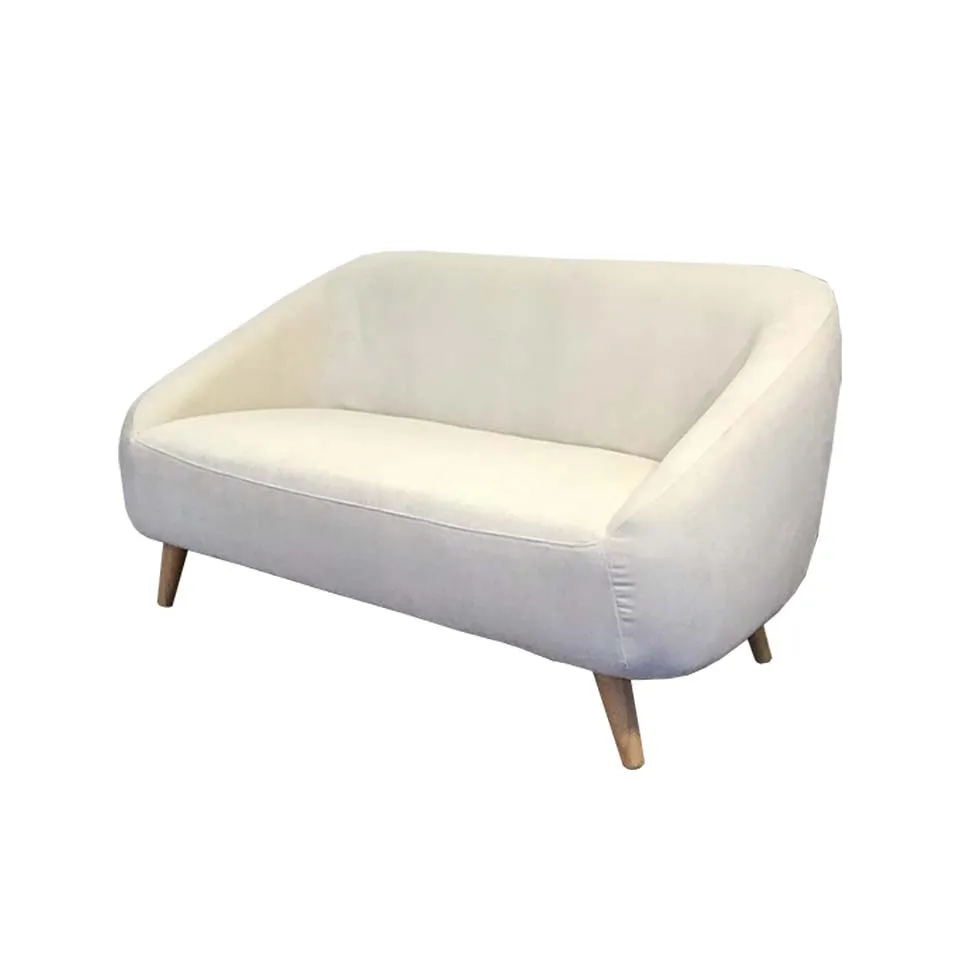 ソファALEXIA 2人掛けアイボリー - 2