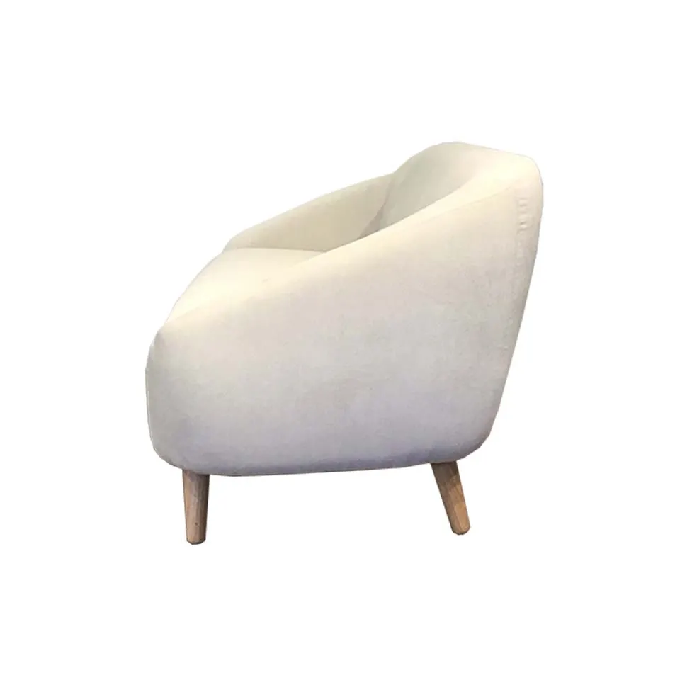 ソファALEXIA 2人掛けアイボリー - 3