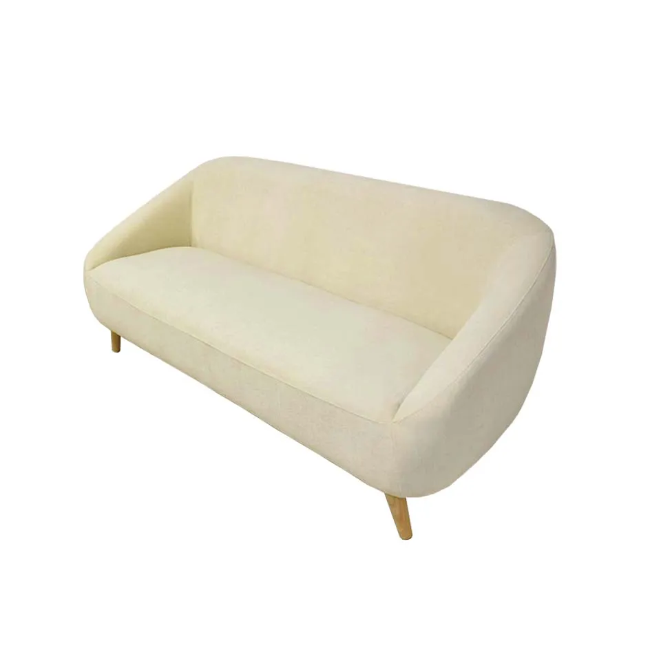 ソファALEXIA 3人掛けアイボリー - 2