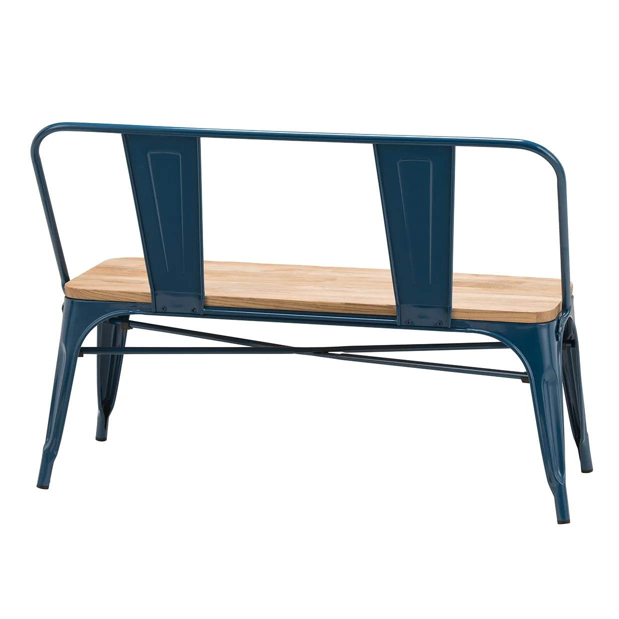 ベンチTS3534-105Mブルー/ナチュラル - 4